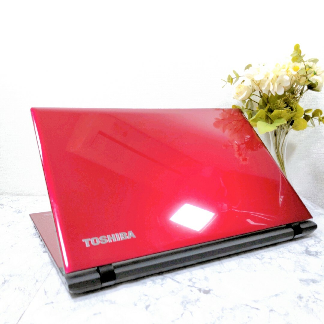 NEC - LS1 薄型✨ NEC 赤 ノートパソコン レッド ノートPC SSD カメラ ...