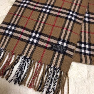 バーバリー(BURBERRY)のBurberrys LAMBSWOOS マフラー(マフラー/ショール)