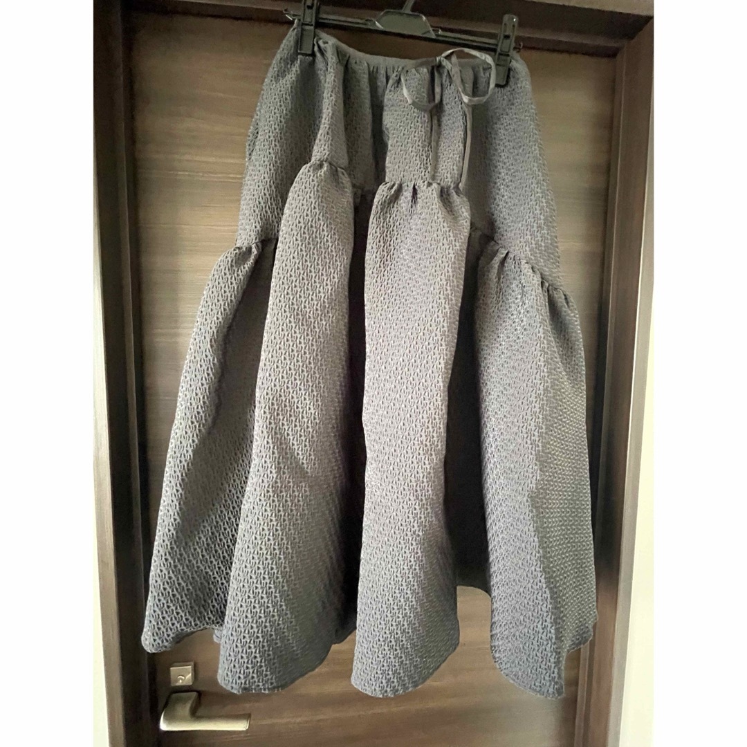 UNITED ARROWS - 新品 タグ付き BLUELEA ジャガードスカートの UNITED ARROWS - 新品 タグ付き BLUELEA ジャガードスカートの