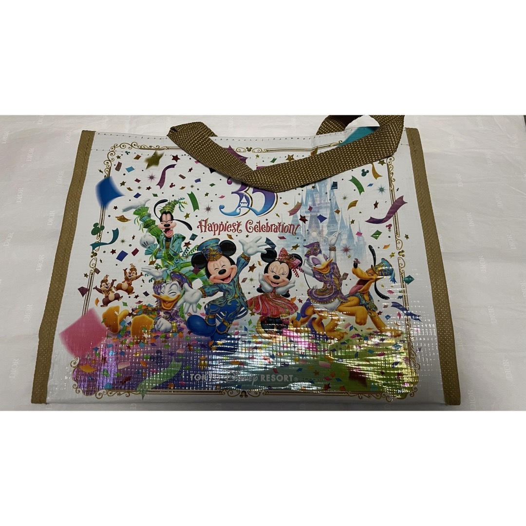 Disney(ディズニー)のDisney ディズニー 35周年 ショップ袋  レディースのバッグ(ショップ袋)の商品写真