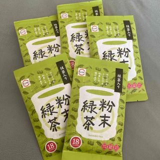 スシロー　抹茶入り粉末緑茶18本入り✖️5袋(茶)