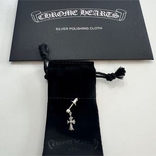 クロムハーツ(Chrome Hearts)の【2024年購入新品未使用】クロムハーツ スタック CHクロス ドロップ ピアス(ピアス(片耳用))