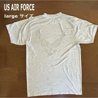 ミリタリー(MILITARY)のUS AIR FORCE ipfu TEE largeサイズ(Tシャツ/カットソー(半袖/袖なし))