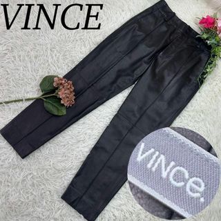 ビンス(Vince)のVINCE ビンス レディース Lサイズ カジュアルパンツ 長ズボン レザー(カジュアルパンツ)