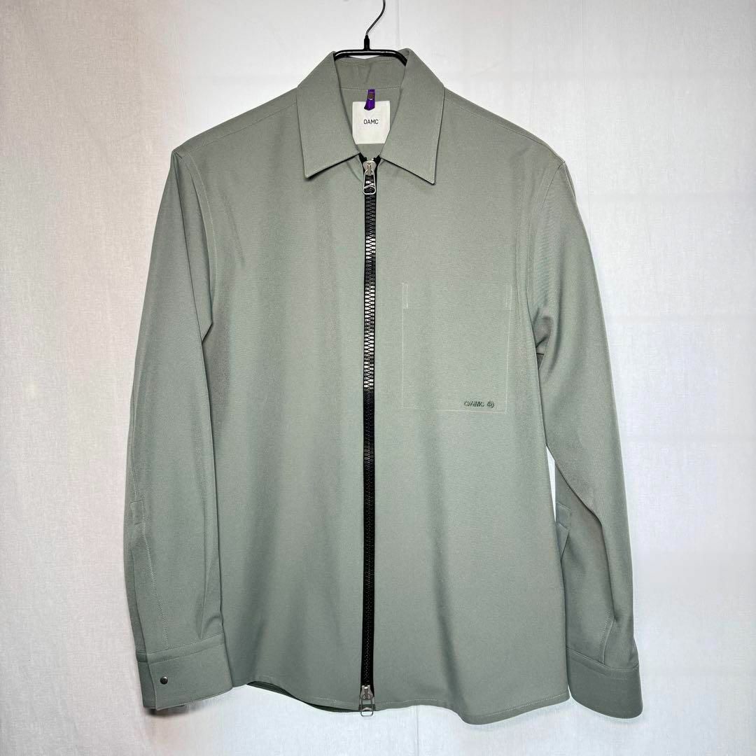 OAMC - OAMC IAN SHIRT ジップシャツ Sサイズ JP:XL～サイズ くすみの