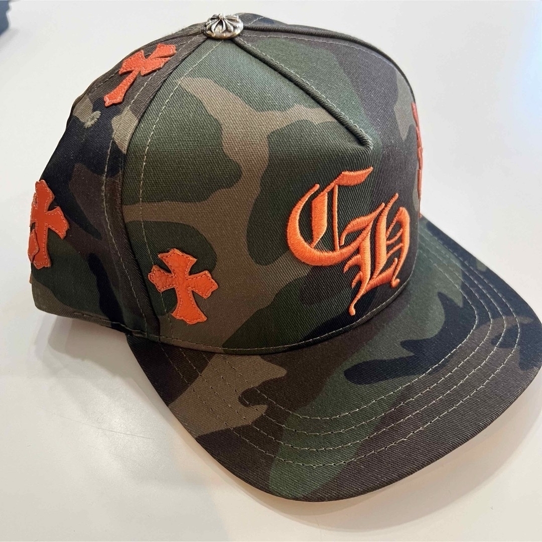 インボイス原本/クロムハーツ/ キャップ CHスクリプト イエロー Chrome Hearts - 【インボイス原本付、新品未使用】 クロム