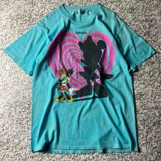 Disney - 【Disney】ミッキーマウス ビッグプリント 半袖Tシャツ