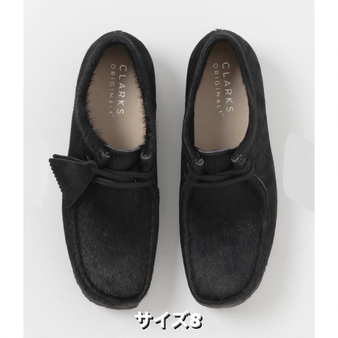 Clarks(クラークス)のClarks WALLABEE クラークス ワラビー ハラコ モカシン 8 メンズの靴/シューズ(スリッポン/モカシン)の商品写真