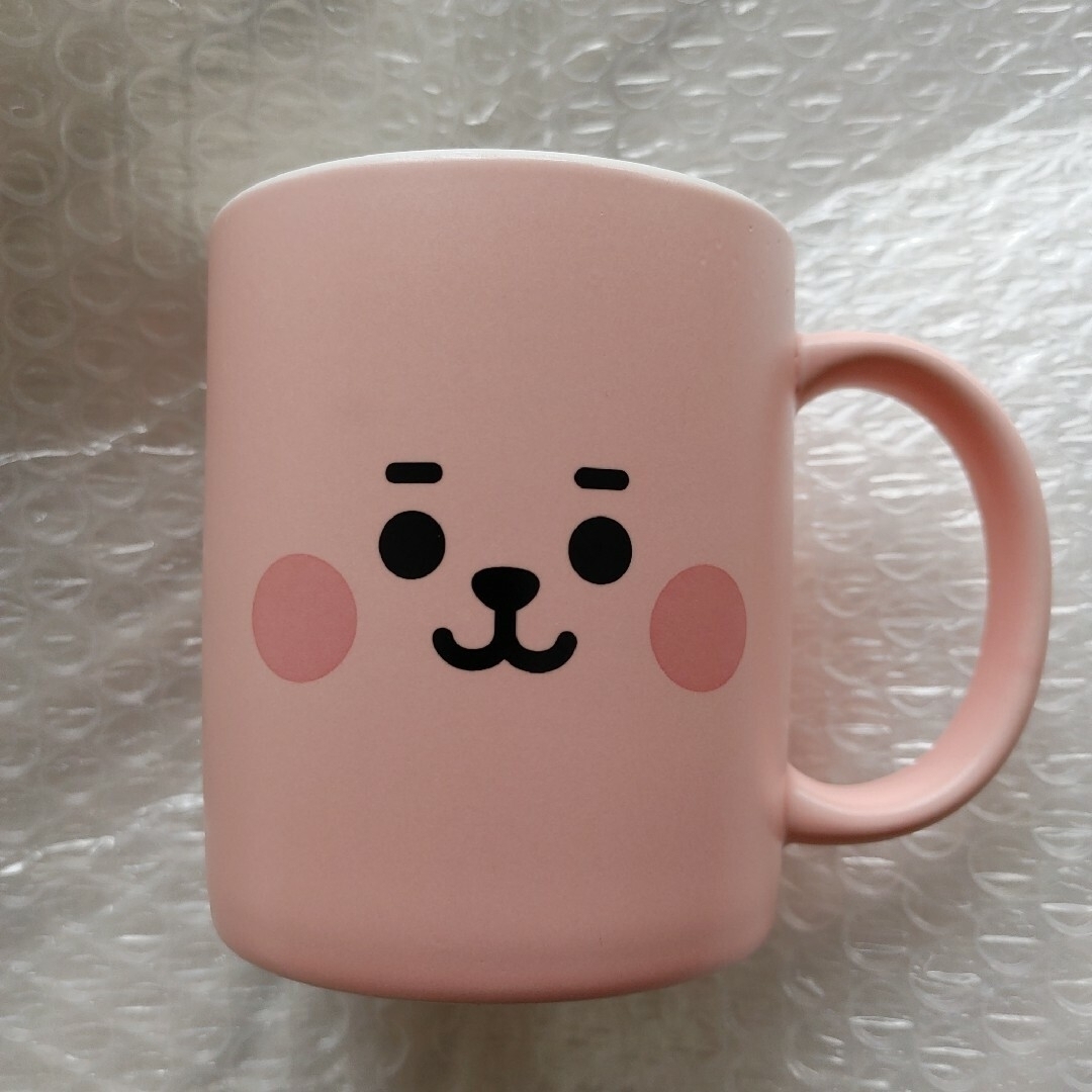 BT21(ビーティーイシビル)の使用済 2個セット BT21 ベビーマグカップ RJ COOKY インテリア/住まい/日用品のキッチン/食器(グラス/カップ)の商品写真