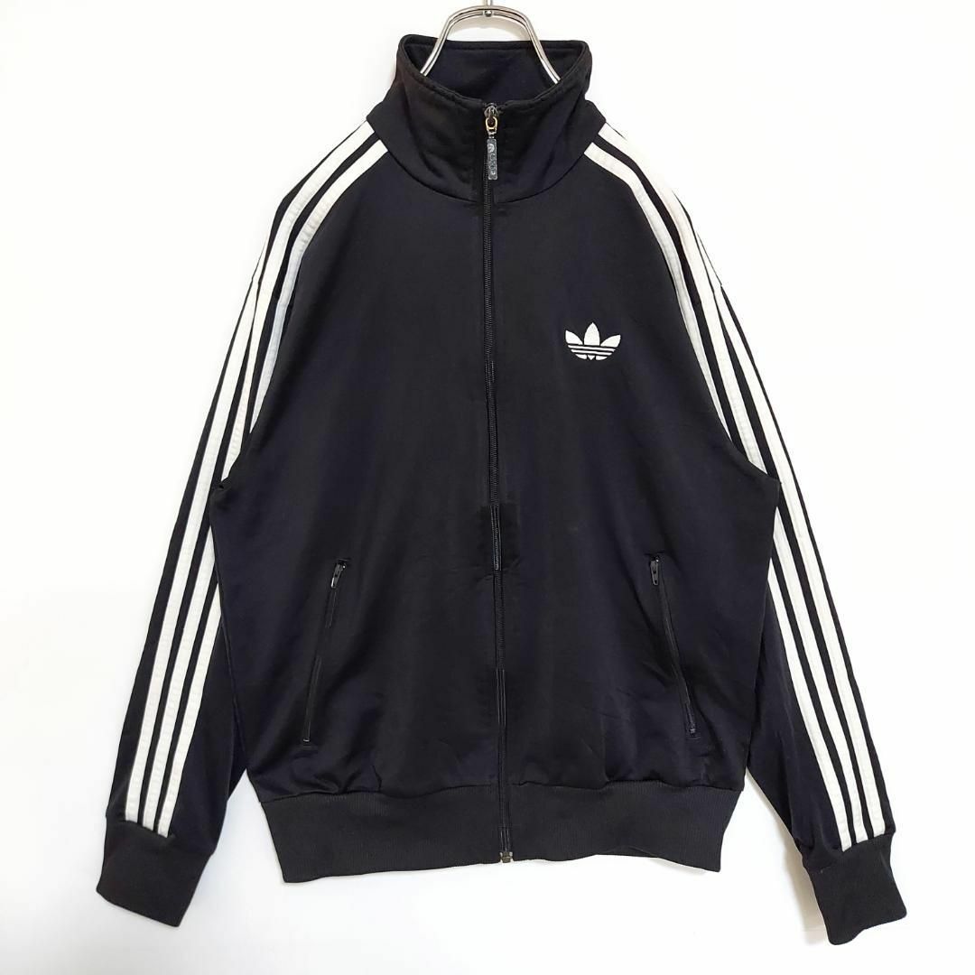 adidas - アディダス トラックジャケット L ブラック 黒 ワン adidas - アディダス トラックジャケット L ブラック 黒 ワン