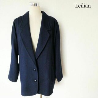 leilian - 《レリアン》新品 ボタン留め大きなタック ワイドパンツ