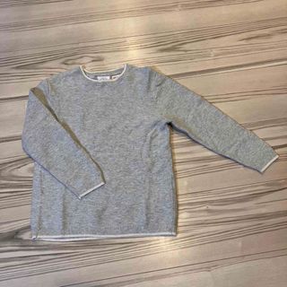 ザラキッズ(ZARA KIDS)の【ZARAKIDS】ザラキッズ セーター 長袖 グレー サイズ104(ニット)