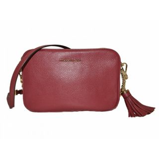 マイケルコース(Michael Kors)のMICHAEL KORS　マイケルコース　チェーンショルダーバッグ　斜め掛け　ワインレッド系　シンプル　レディース　ギフト　プレゼント包装可　【中古】　松山久万ノ台店(メッセンジャーバッグ)