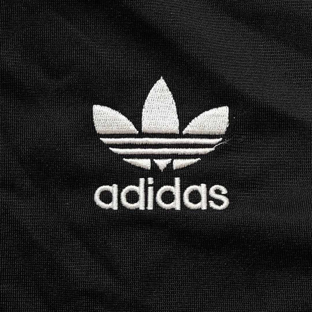 adidas(アディダス)のアディダス トラックジャケット S相当 ブラック 黒 ワンポイント 7494 メンズのトップス(ジャージ)の商品写真