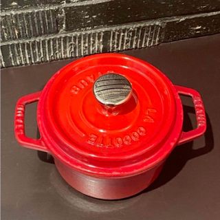 ストウブ(STAUB)のストウブ　STAUB 14cm ココットラウンド(鍋/フライパン)