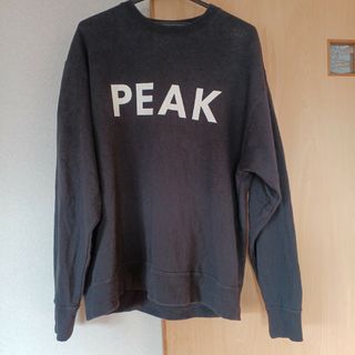 スノーピーク(Snow Peak)の美品　スノーピーク　トレーナー(スウェット)