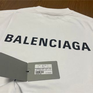 バレンシアガ(Balenciaga)の新品BALENCIAGA T-shirt バレンシアガ ロゴＴシャツ 半袖シャツ(Tシャツ/カットソー(半袖/袖なし))