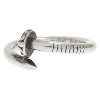 クロムハーツ(Chrome Hearts)のCHROME HEARTS クロムハーツ NAIL CRSBALL クロスボールネイル リング シルバー(リング(指輪))