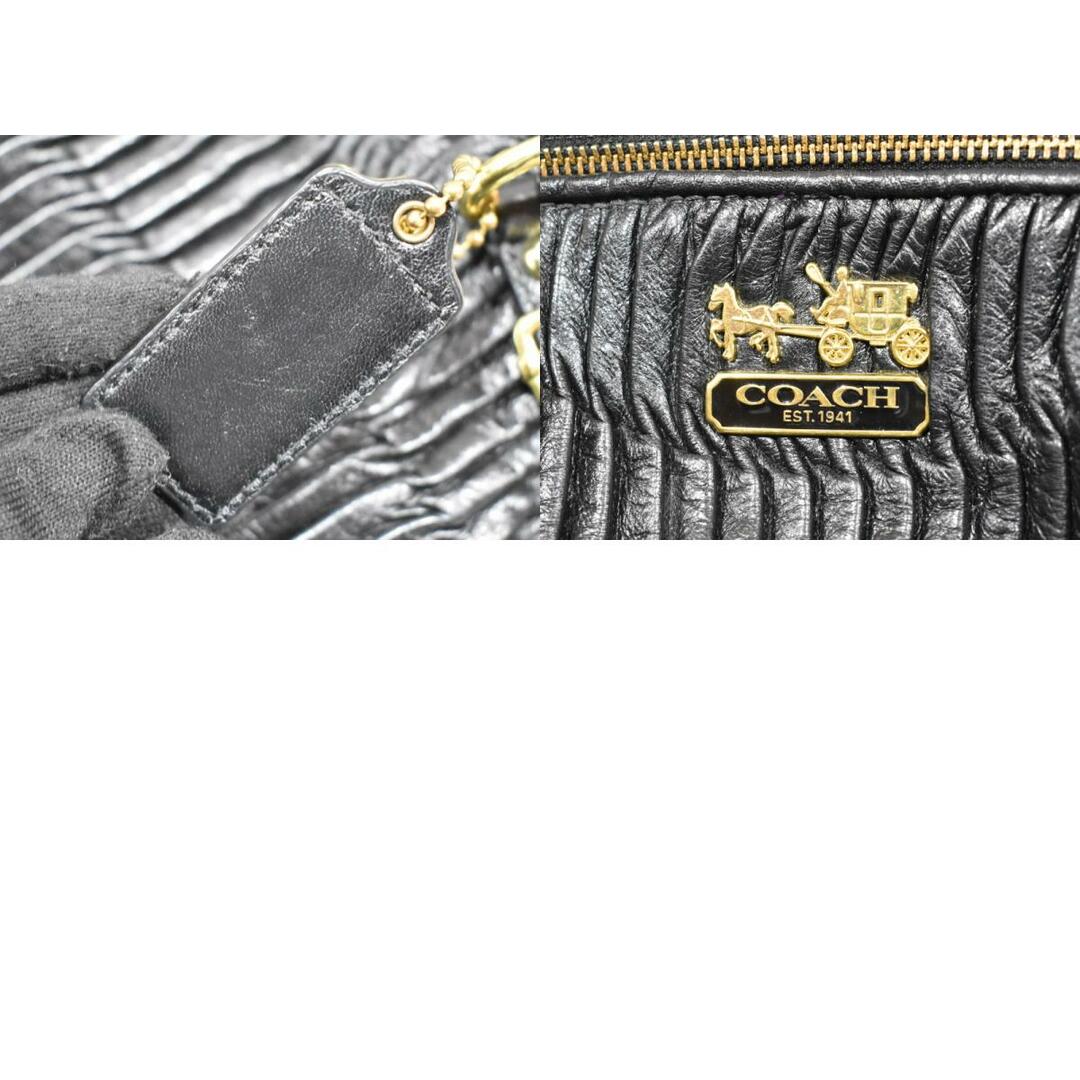 COACH(コーチ)のCOACH　コーチ　マディソン2WAYハンドバッグ　18620　ショルダーバッグ　ブラック系　レザー　レディース　ギフト　プレゼント包装可　【中古】　松山久万ノ台店 レディースのバッグ(その他)の商品写真