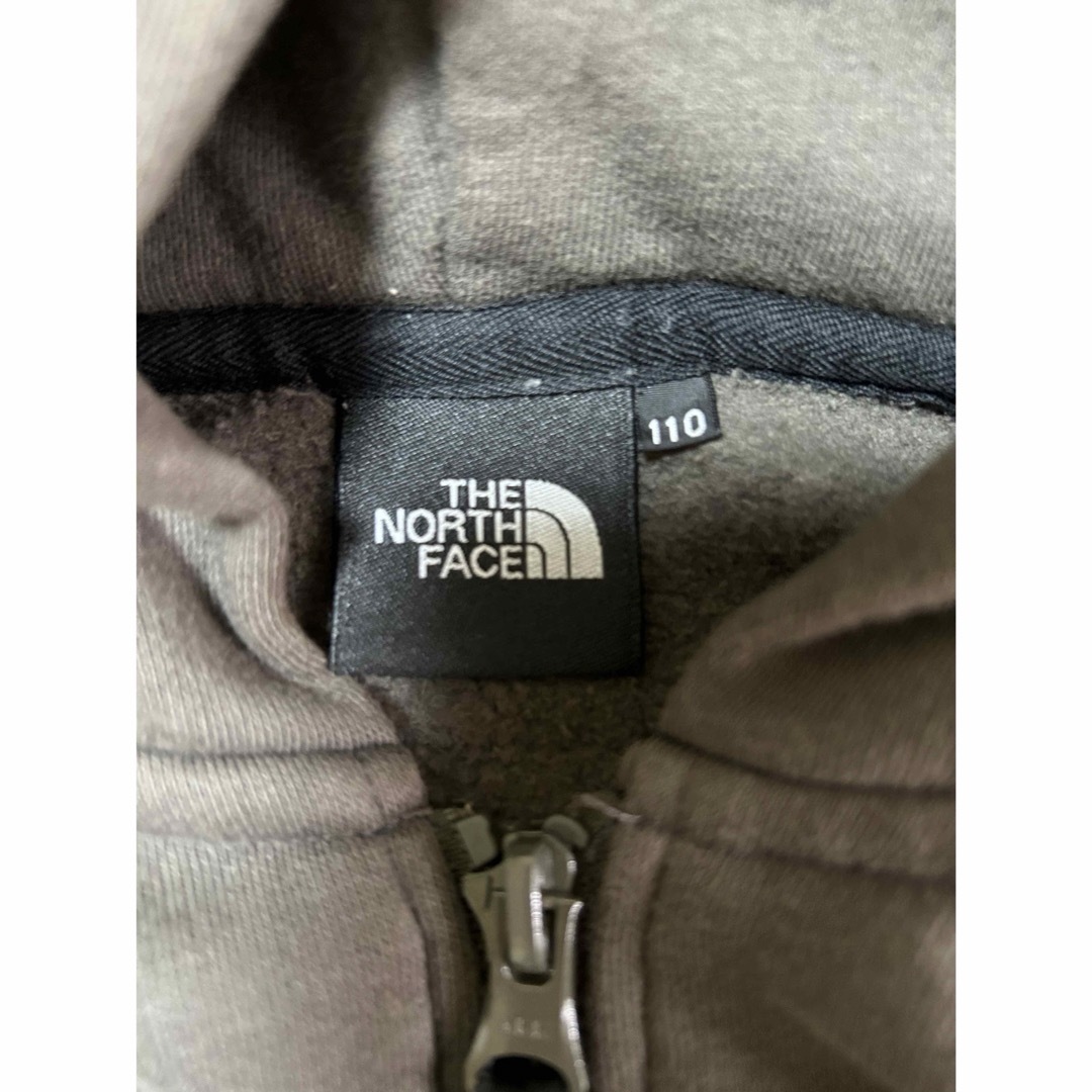 THE NORTH FACE(ザノースフェイス)のノースフェイス　ジップアップパーカー　110センチ キッズ/ベビー/マタニティのキッズ服男の子用(90cm~)(ジャケット/上着)の商品写真