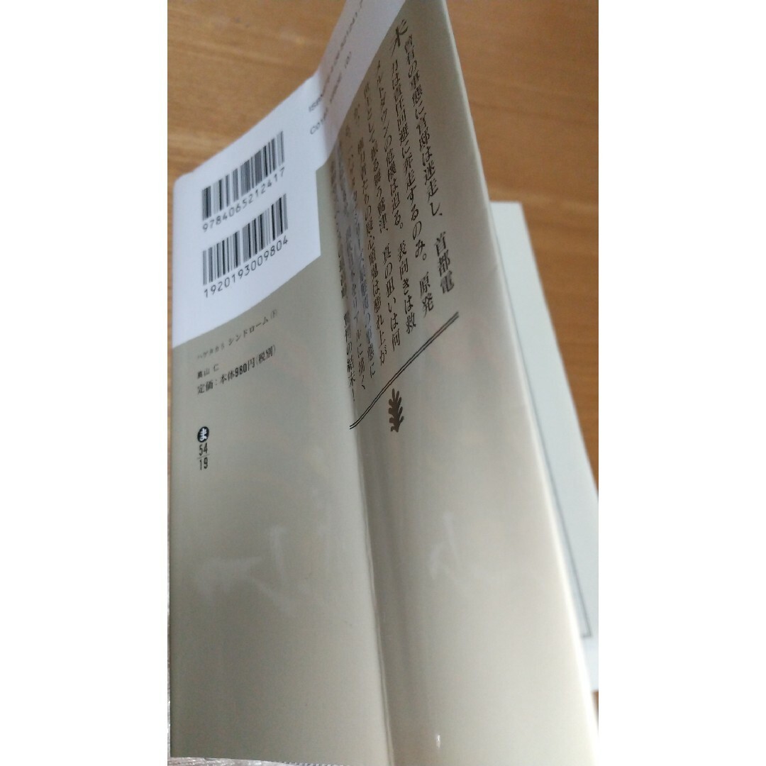 シンドローム上下巻 ２冊セット エンタメ/ホビーの本(その他)の商品写真