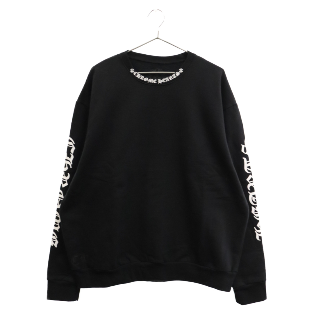 Chrome Hearts - CHROME HEARTS クロムハーツ Neck Logo Crewneck ...