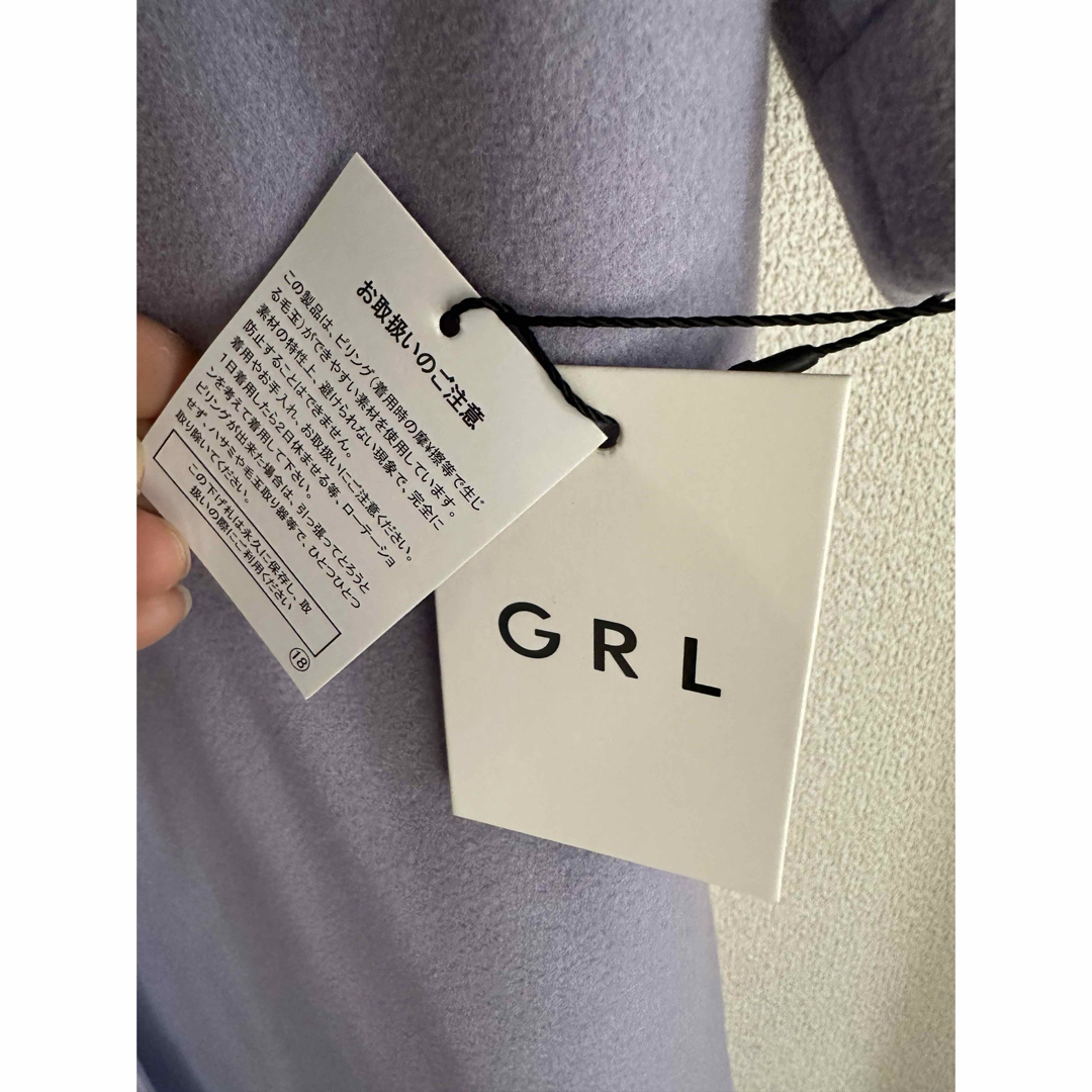 GRL(グレイル)のグレイル　サイドスリットコート レディースのジャケット/アウター(ロングコート)の商品写真