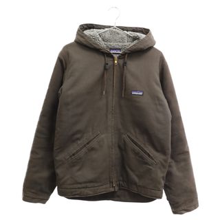 PATAGONIA パタゴニア 90S VINATGE Rなしタグ ジップアップ 裏ボア フーデッドジャケット ブラウン