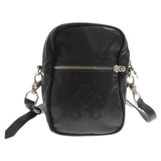 CHROME HEARTS クロムハーツ TAKA MINI LTHR タカミニ セメタリークロスパッチレザーショルダーバッグ ブラック 国内レシート付き