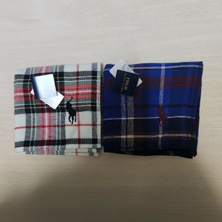 ラルフローレン(Ralph Lauren)のたばすこ様専用　ラルフローレン　タオルハンカチ　2枚　新品　(タ)(ハンカチ)