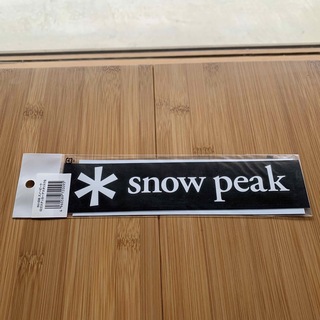 スノーピーク(Snow Peak)のスノーピーク ロゴステッカー アスタリスクS NV-006(その他)