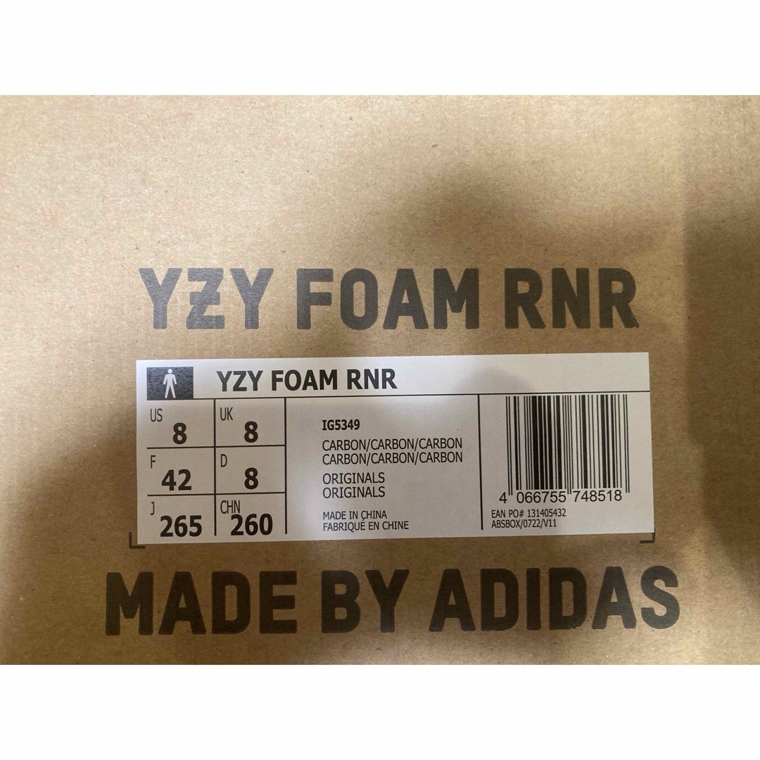 adidas YEEZY Foam Runner "Carbon" メンズの靴/シューズ(スニーカー)の商品写真