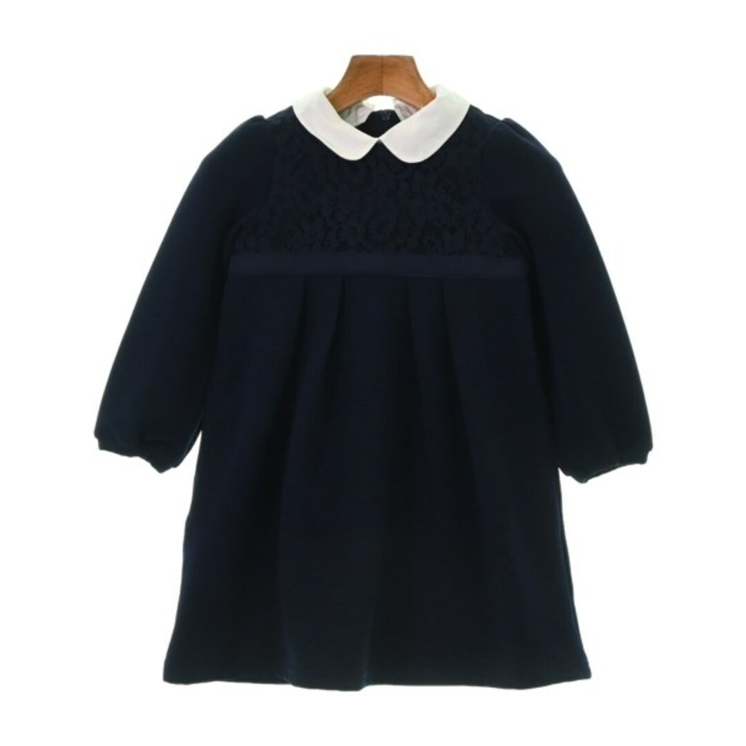 green label relaxing ワンピース（その他） 115 紺 【古着】【中古】 キッズ/ベビー/マタニティのキッズ服女の子用(90cm~)(ワンピース)の商品写真