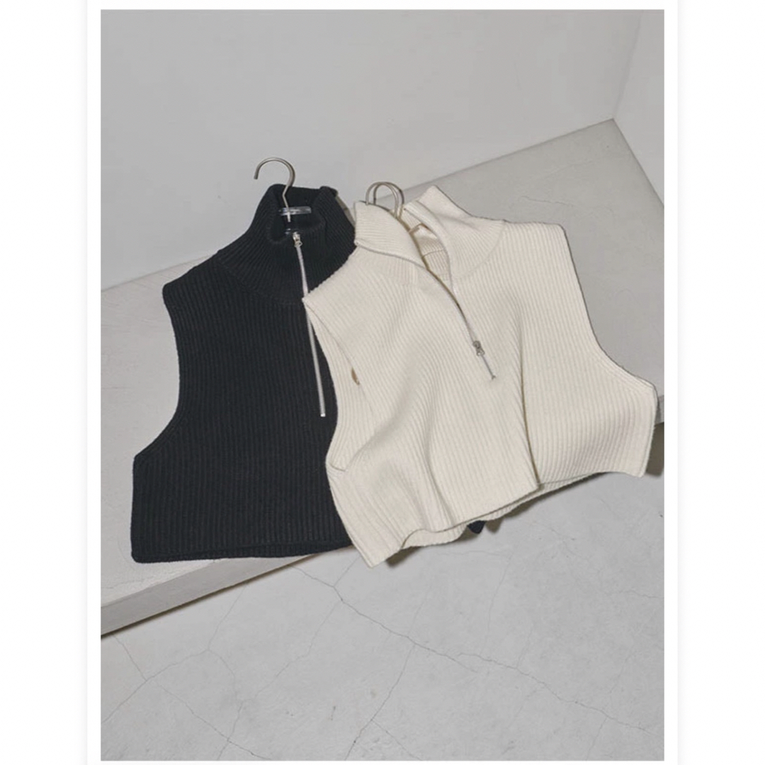 TODAYFUL(トゥデイフル)のTODAYFUL LIFE's Halfzip Knit Vest レディースのトップス(ベスト/ジレ)の商品写真