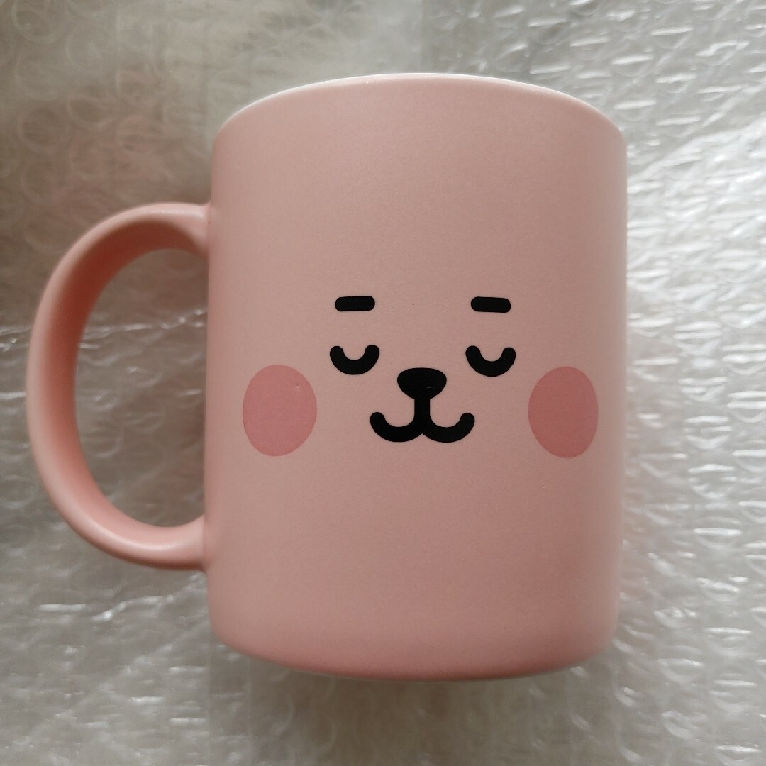 BT21(ビーティーイシビル)の使用済 BT21 COOKY ベビーマグカップ インテリア/住まい/日用品のキッチン/食器(グラス/カップ)の商品写真