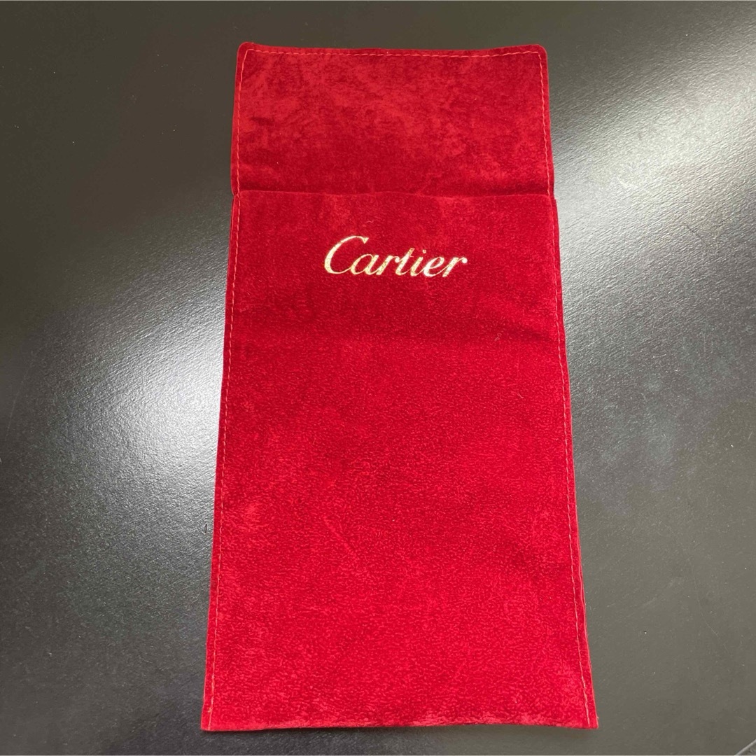 Cartier(カルティエ)のCartier カルティエ　保存袋、ジュエリーケース① 未使用、美品 レディースのアクセサリー(その他)の商品写真