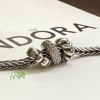 Pandora Silver Spacer Charm 3pcs retired(チャーム)