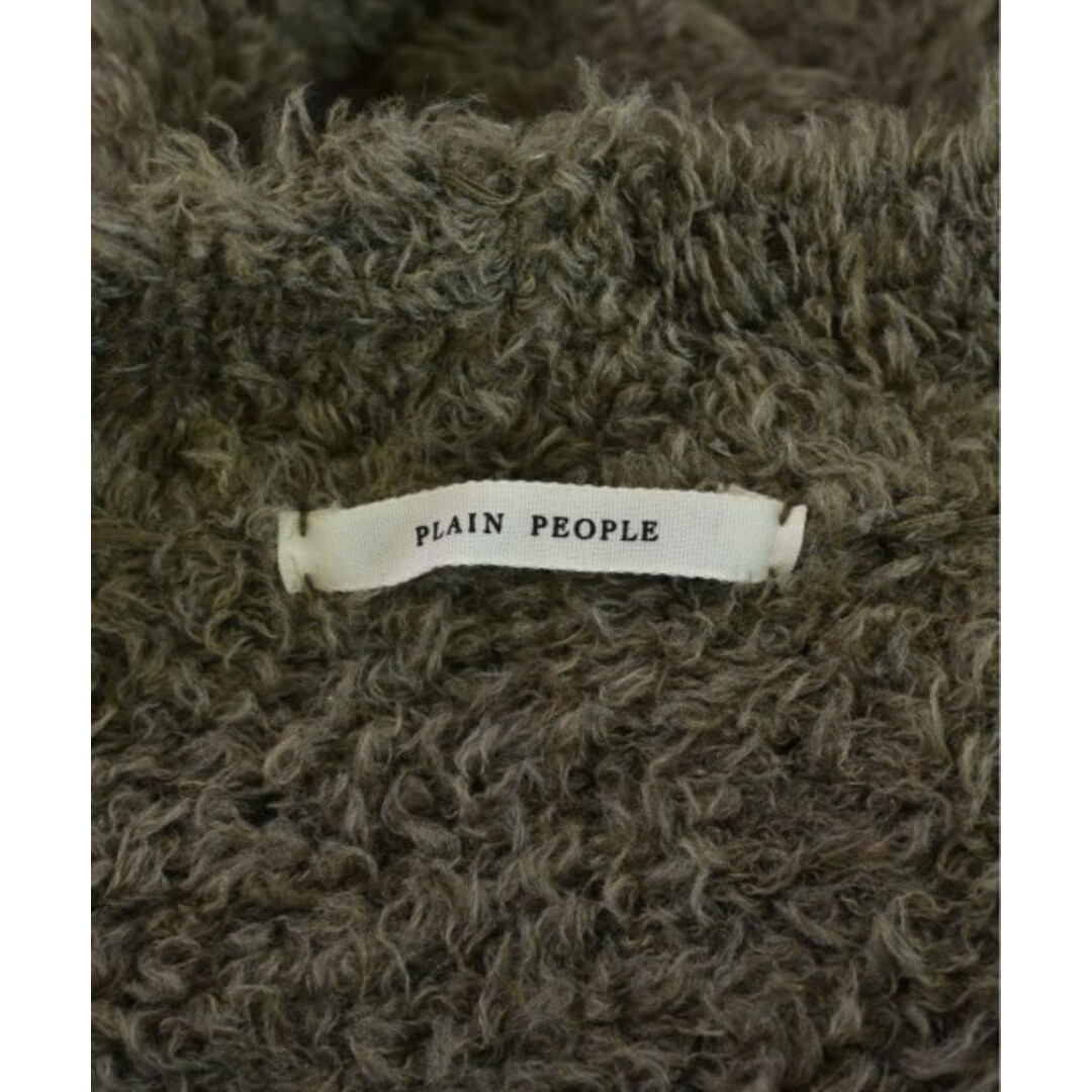 PLAIN PEOPLE(プレインピープル)のPLAIN PEOPLE プレインピープル コート（その他） 9(F) 茶系 【古着】【中古】 レディースのジャケット/アウター(その他)の商品写真