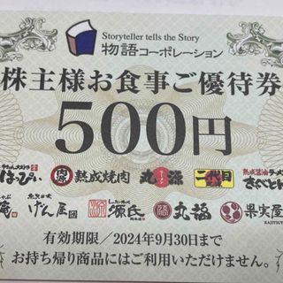 焼肉キングお食事券　3500円分(レストラン/食事券)