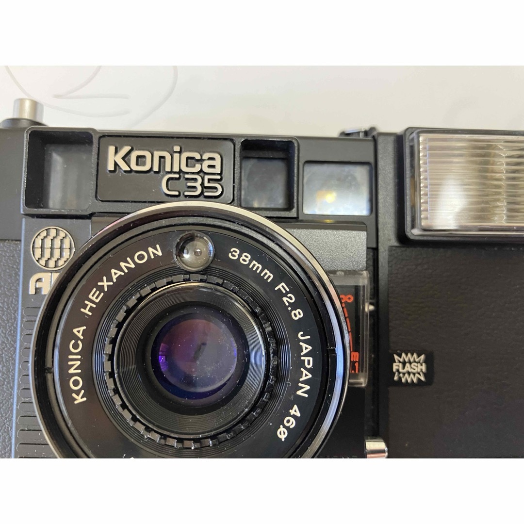 KONICA MINOLTA(コニカミノルタ)の【値下げ】Konica C35 AF フィルムカメラ　2台 スマホ/家電/カメラのカメラ(フィルムカメラ)の商品写真