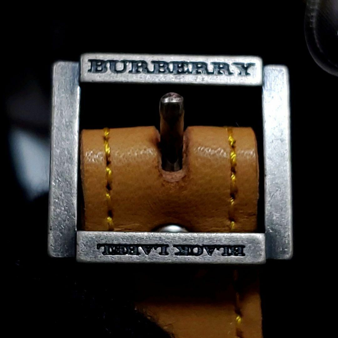 BURBERRY BLACK LABEL(バーバリーブラックレーベル)の極美品 M バーバリーブラックレーベル マリンコート 濃紺 ホースロゴ 銀ボタン メンズのジャケット/アウター(ステンカラーコート)の商品写真