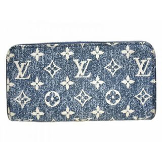 ルイヴィトン(LOUIS VUITTON)の【中古品】 LOUIS VUITTON
ジッピーウォレット M81226 モノグラムジャガード/ブルー系 デニム×レザー 長財布　ロングウォレット　ユニセックス　人気　おしゃれ　カジュアル　ギフト　プレゼント包装可 【中古】松山久万ノ台店(財布)