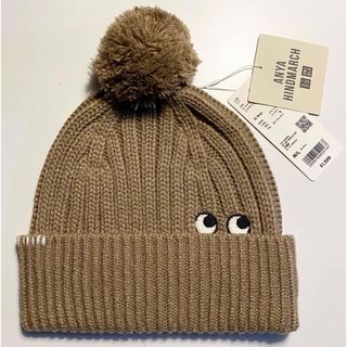 UNIQLO - UNIQLO×アニヤハインドマーチ ヒートテックニットキャップ M