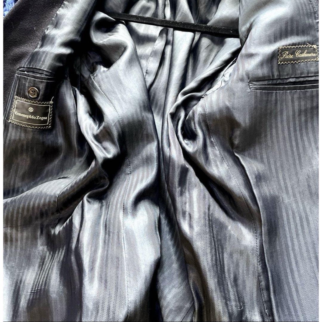 Ermenegildo Zegna(エルメネジルドゼニア)の定価60万円 エルメネジルドゼニア　最高級コート メンズのジャケット/アウター(チェスターコート)の商品写真