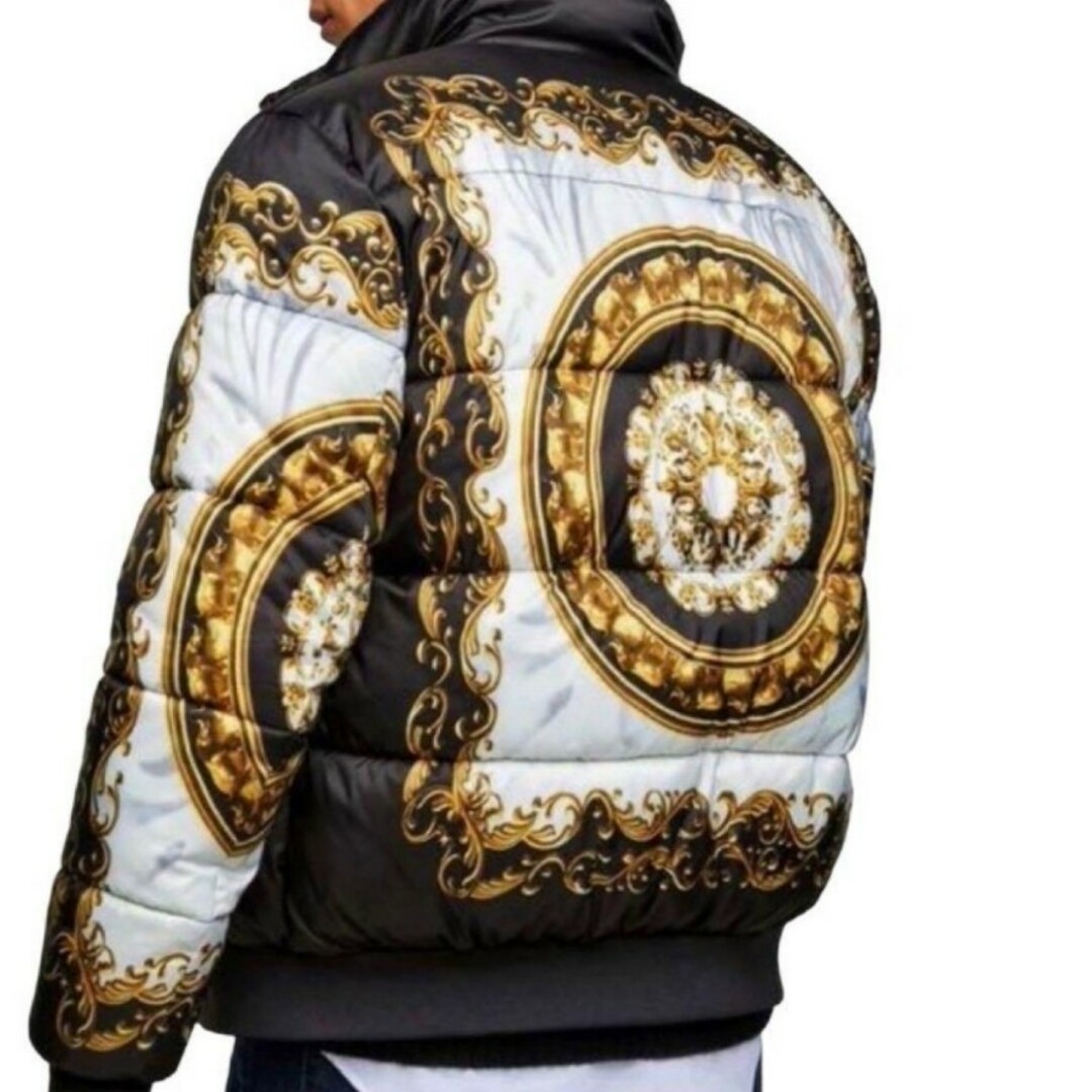 ZARA - 美品 ZARA ダウンジャケット ブルゾン バロック調 ビッグ ZARA - 美品 ZARA ダウンジャケット ブルゾン バロック調 ビッグ