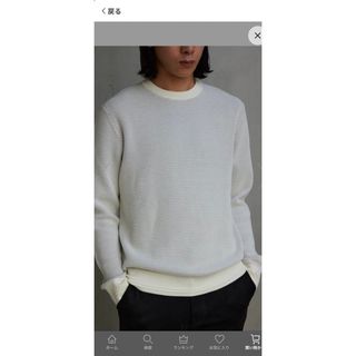 アズールバイマウジー(AZUL by moussy)の新品　アズールバイマウジー　セーター(ニット/セーター)