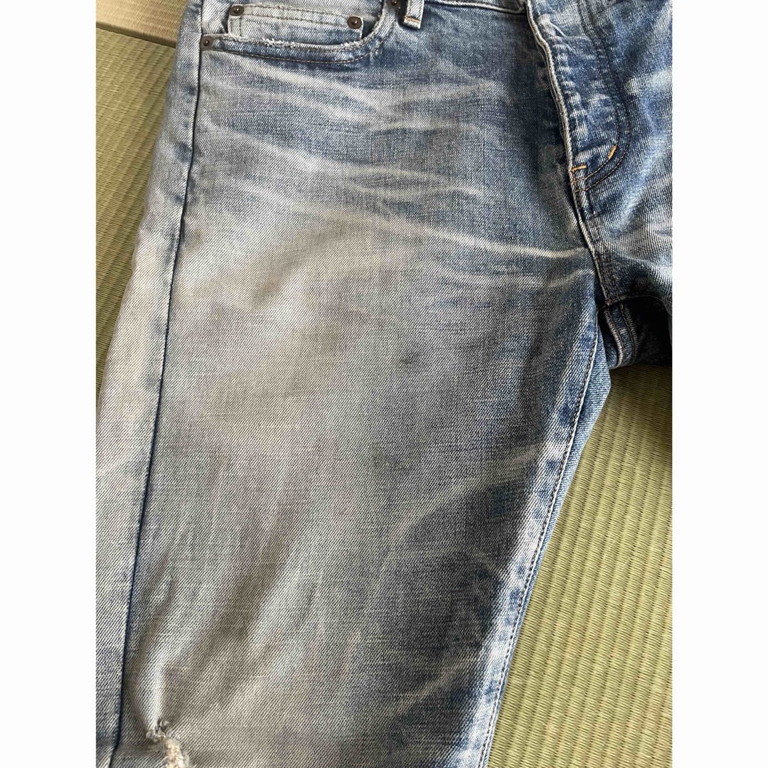 FEAR OF GOD(フィアオブゴッド)のMLVINCE （メルヴィンス）type-1 slim crash jeans メンズのパンツ(デニム/ジーンズ)の商品写真