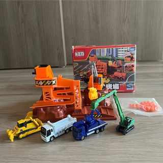 トミカシリーズ(トミカシリーズ)の【人気★】トミカ　建設現場　建設車両　働く車　セット(ミニカー)