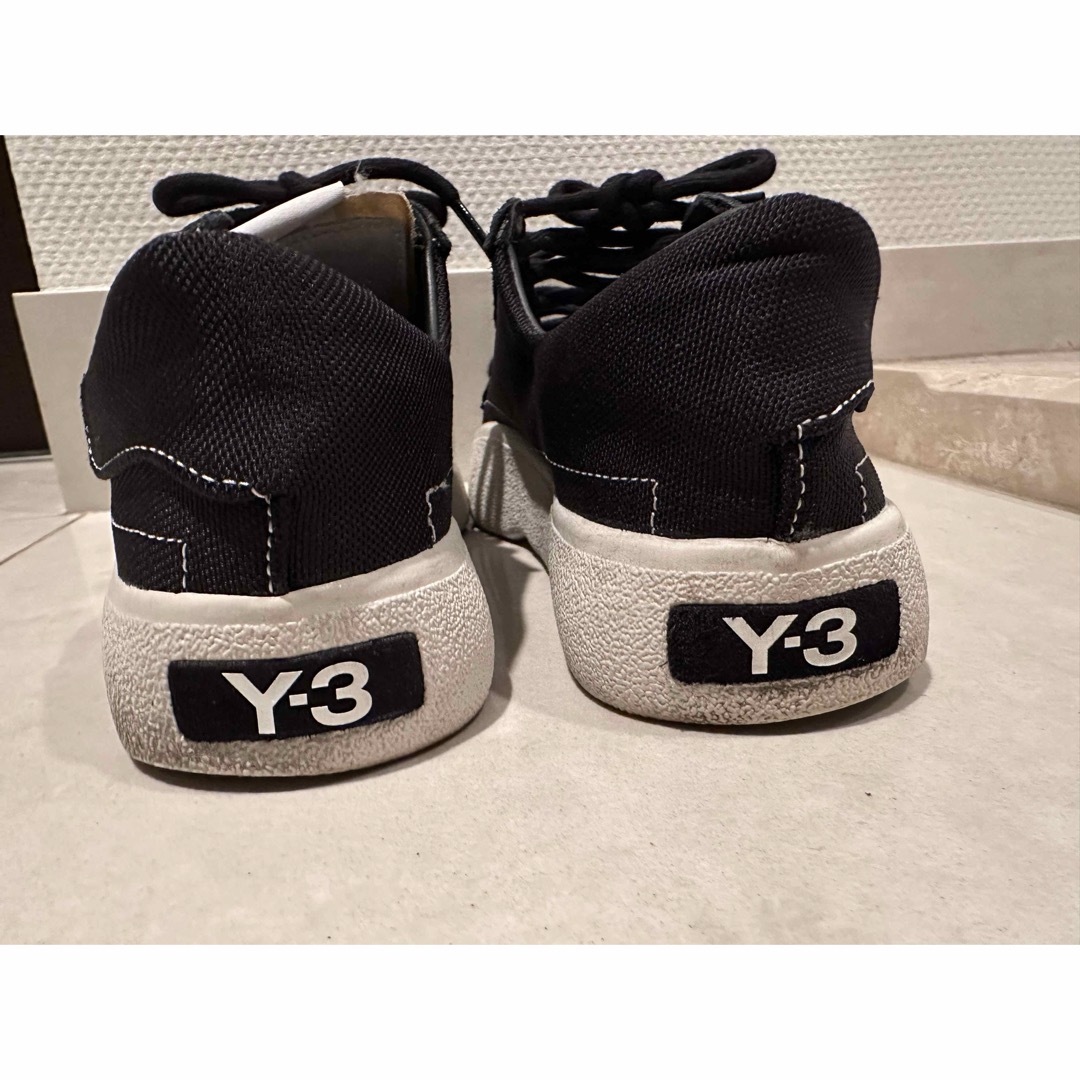 Y-3(ワイスリー)のY-3 ワイスリー スニーカー 26.5cm 黒x白 中古 メンズの靴/シューズ(スニーカー)の商品写真