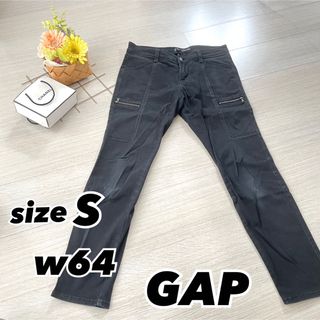 ギャップ(GAP)の【美品】GAP ギャップ 黒 ブラック デニム ジーンズ ジーパン w64(デニム/ジーンズ)